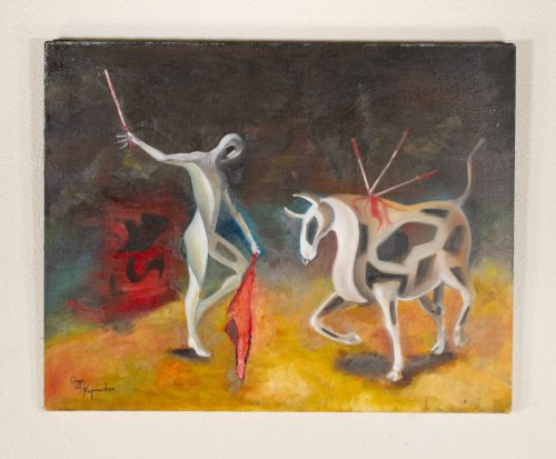 Corida (Figure with Bull)