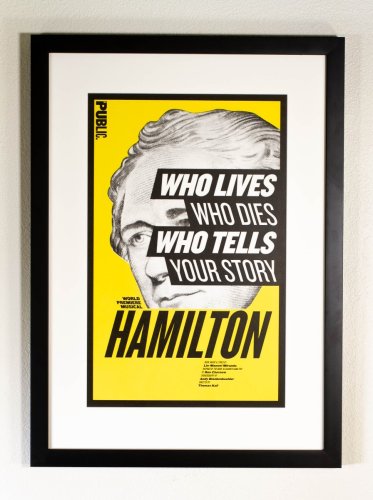 Hamilton Poster - Broadway Musical Play