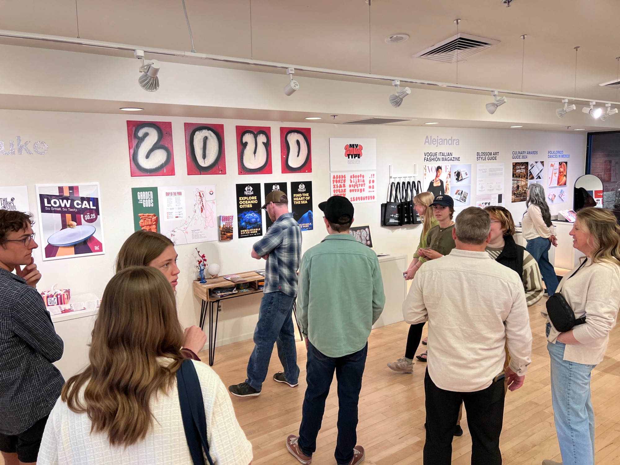 Process: NNU Senior Exhibition